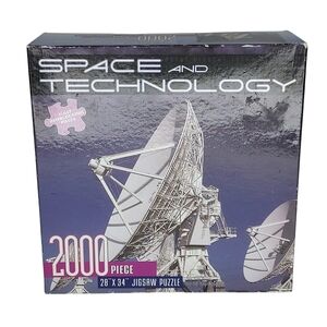 Vintage VTG 2003 Dalmatian Press Unopened New Space Technology Jigsaw Puzzle